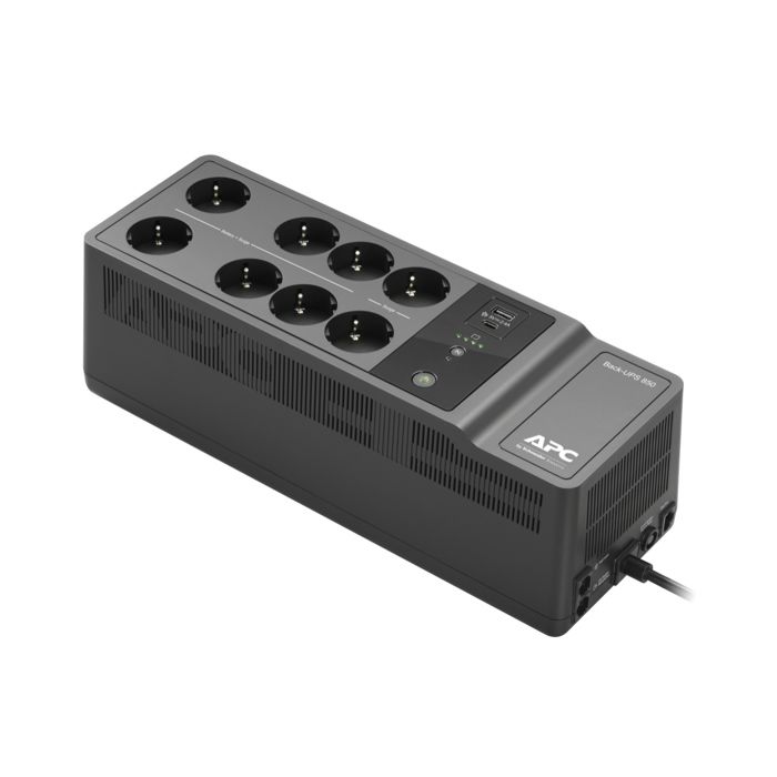 Apc - surge and back ups apc back-ups 850va 230v usb type-c and a charging ports