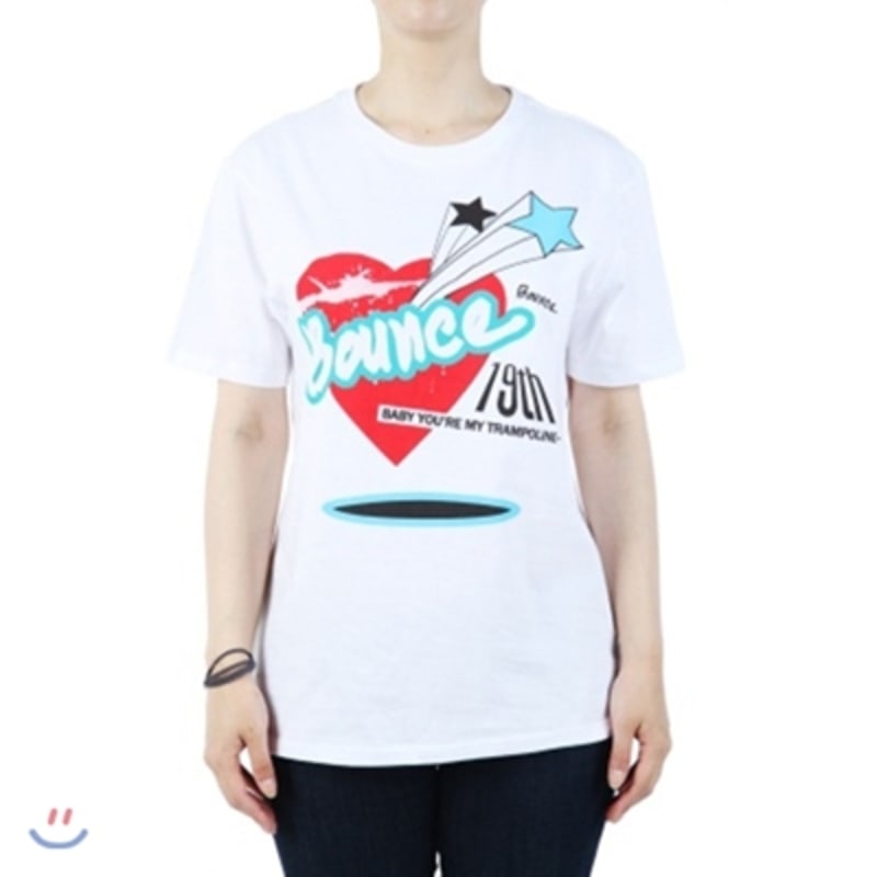 

Bounce T-Shirts [White/Round/20 count]