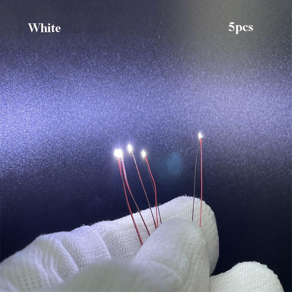 5pcs 0603 Figurines Building Blocks Wires DIY Materials Led SMD Wires  For Model Train