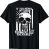 Min New Limited If You Heard My Shot Were Not Target Military Sniper T Shirt