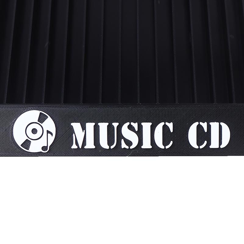 Cd Shaped Disc Storage Rack 18 Compartments Desktop Organizer Simple Minimal Custom Cd Dvd Holder