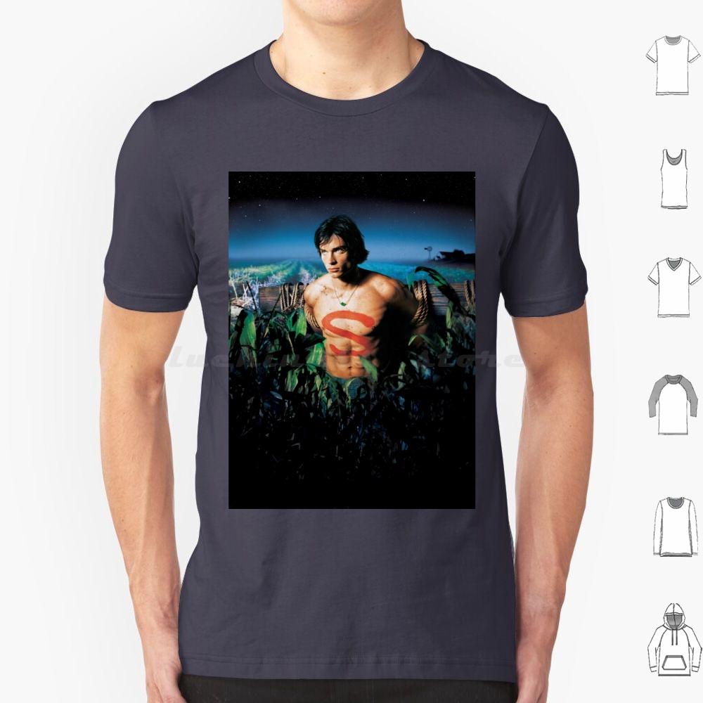 Smallville Seasons T Shirt 6xl Cotton Cool Tee Superhero Movie Tv Series S