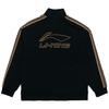 Li-Ning Sports Fashion Series Stand Collar Loose Fit Jacket Unisex Jacket Black AWDS915-1