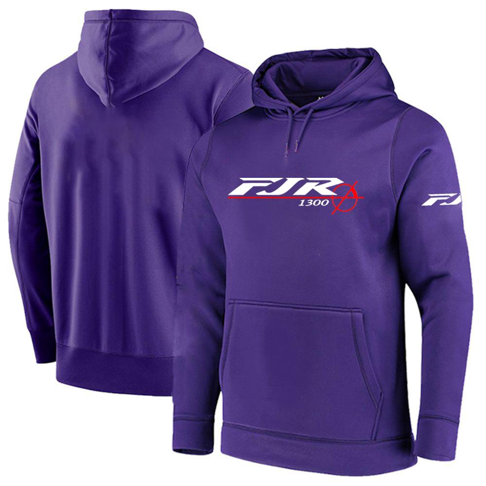 2025 Spring And Autumn Man's FJR 1300 MOTORCYCLE Logo Print Fashion Pullover Drawstring Hoodies Loose Comfortable Slim Coat