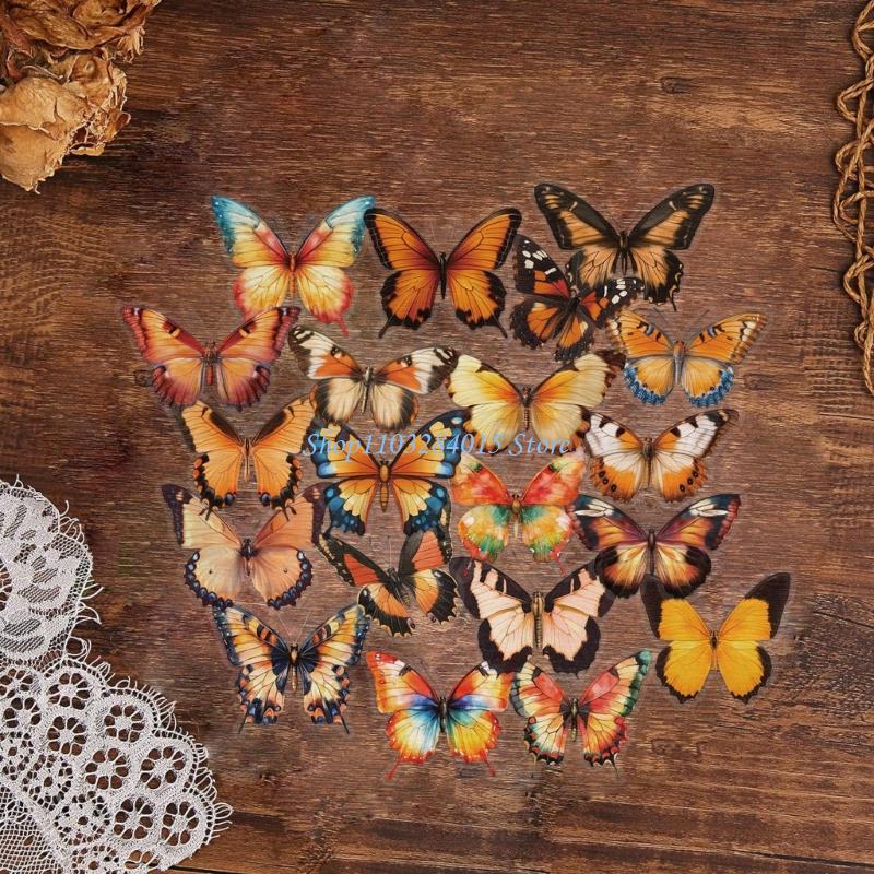 R6FF Artistic Scrapbooking Sticker Scrapbook Accessories Sticker, Waterproof Decorative Sticker for Scrapbooking, Letters