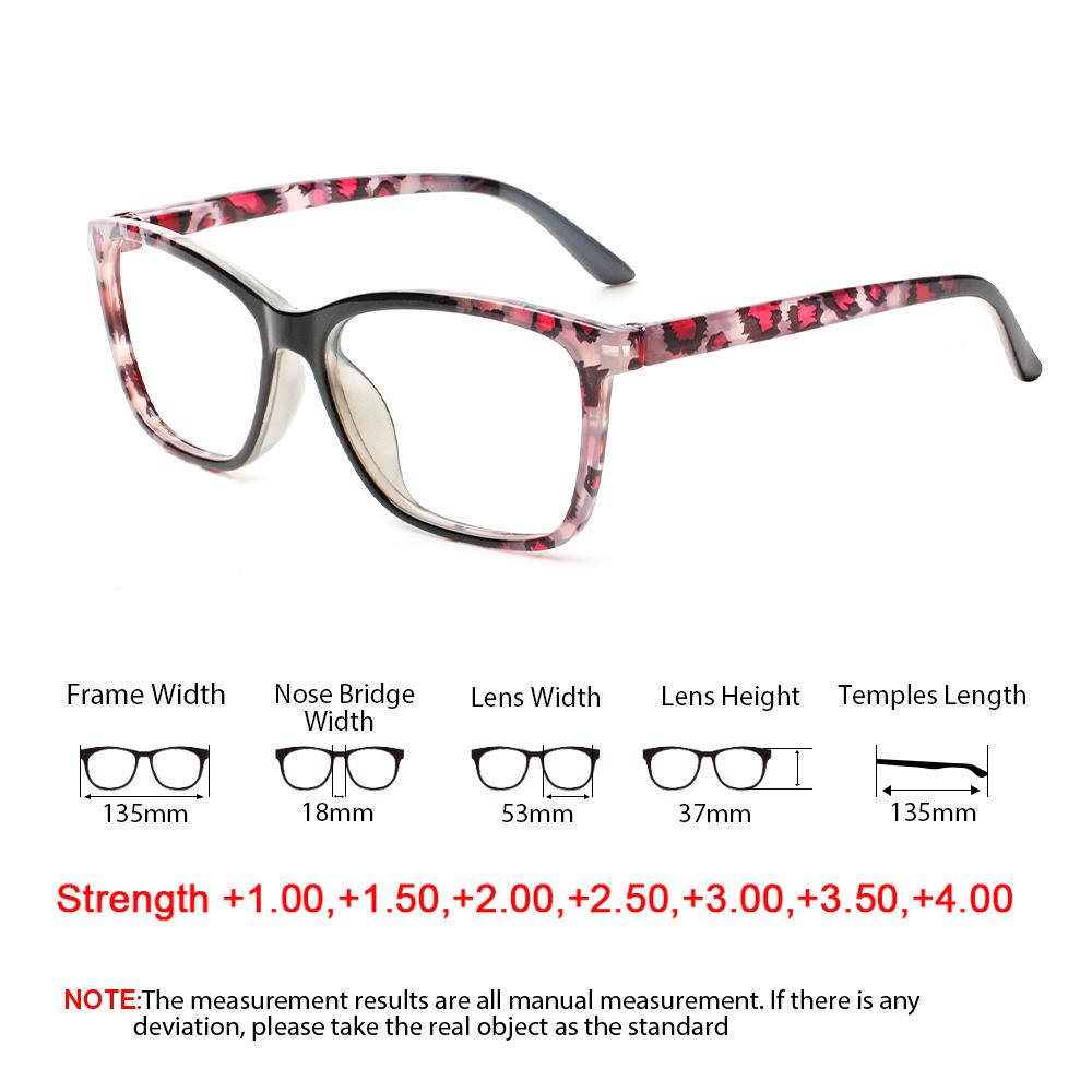 TUREZING Square Printed Sunglasses for Men Women Comfortable Spring Hinges Fashion UV Protection