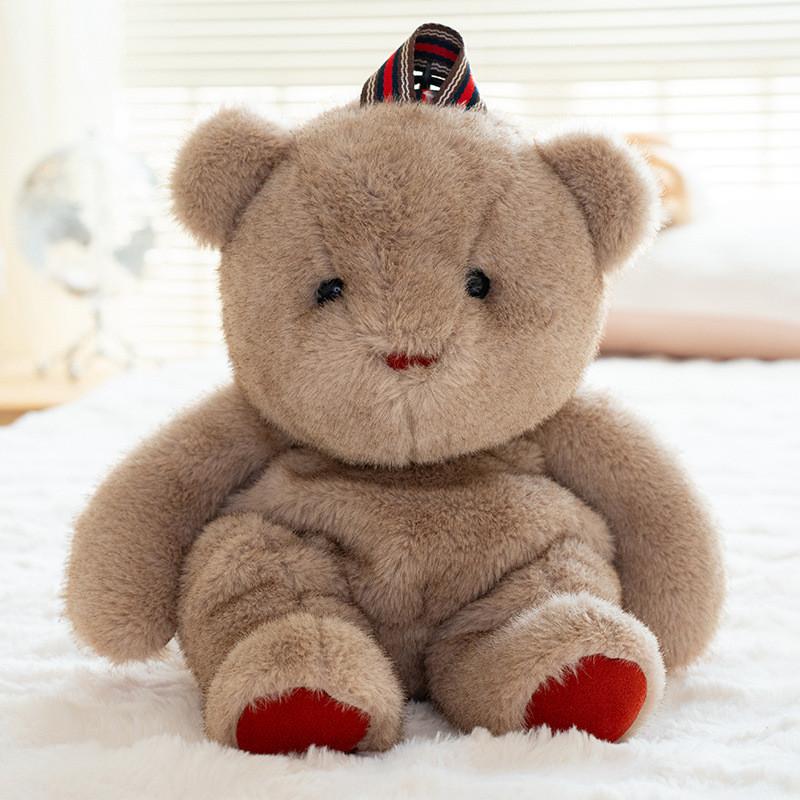 Animal Dog Cartoon Bear Rabbit Plush Backpack Kids Toy Bag Stuffed Gift Doll