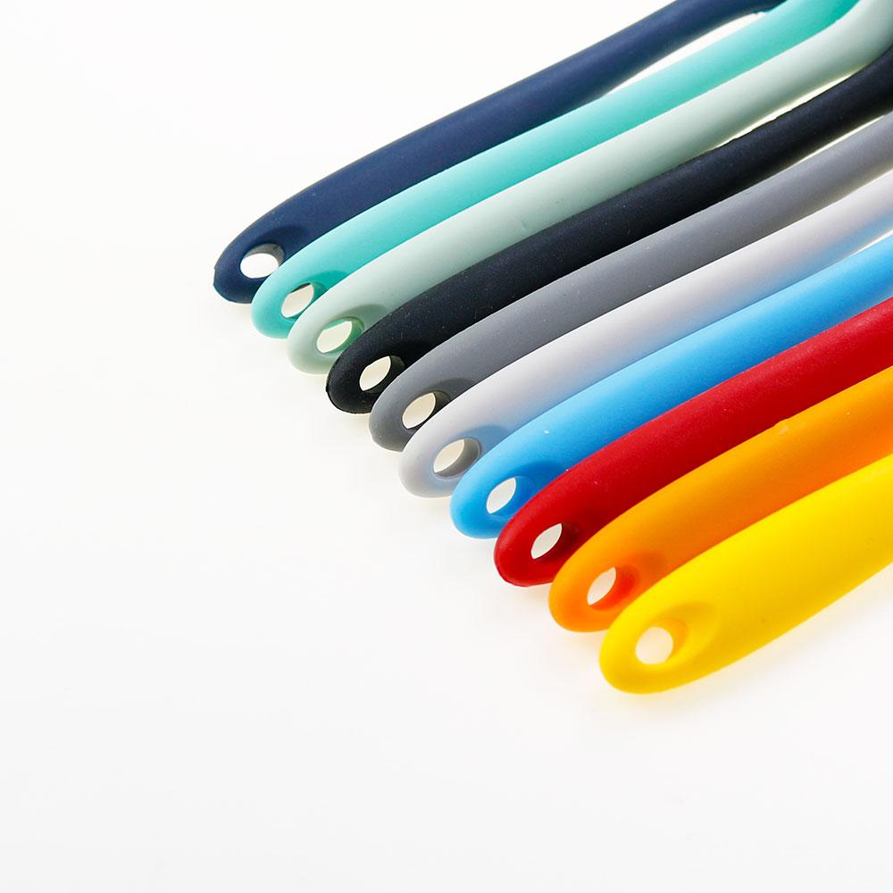 Silicone world Silicone Spoon Mixing Soup Spoons Kitchen Mixing Ladle Cooking Utensils Kitchenware Tool for Stirring and Serving