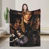 Leon Kennedy Blanket Adults  Flannel Throw Blanket For Sofa Home Comfortable Design Quality Bedspread Gift
