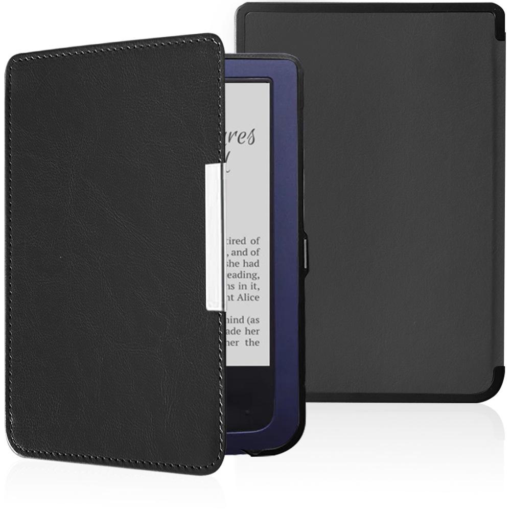 Leather E-Reader Protective Cover for Pocketbook Aqua 640/641