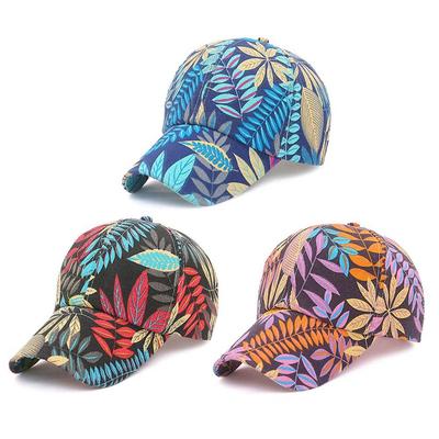 Blätter Drucken Hawaii Baseball Caps Männer Frauen Snapback Cap Hip Hop Streetwear Fashion Sonnenhüte Bequeme Sommer Urlaub Hut