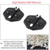 Car Door Lock Buckle Protector Case Door Lock Cover Anti-Rust for Ford Mustang 2009 2010 2011 2012 2013 Interior