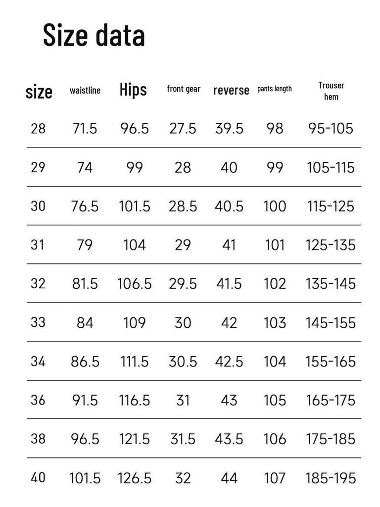 Hongdou Herren Cool-Touch Stretch Slim Straight Maschinenwaschbare Jeans