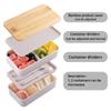 Use Friendly Picnics Lunch Organizers with Temperature Preserving Bag Large Capacity Lunch Box for Office School