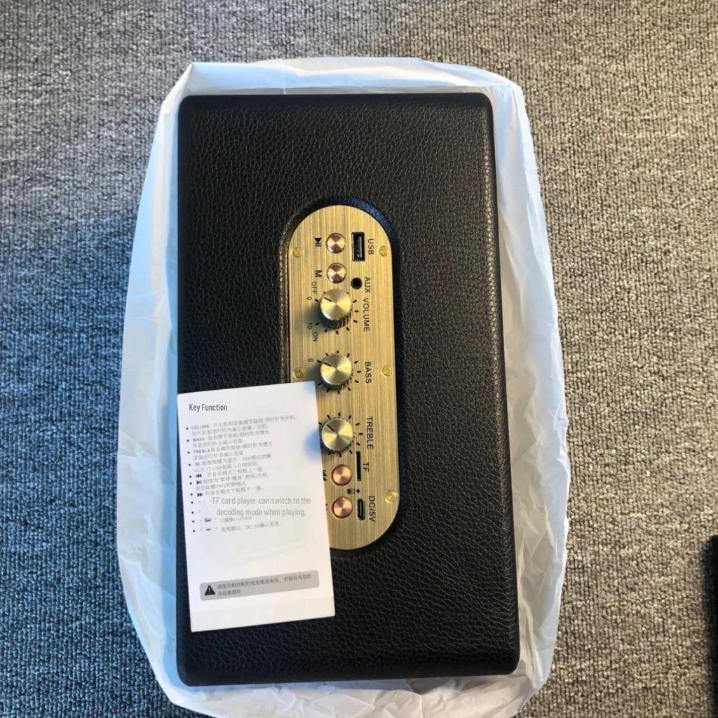 Huaqiangbei Acton2 High-Volume Retro Bluetooth Desktop Speaker M18