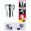Universal Mixers Tap Adapter Bathroom Accessory Portable for Garden Hose Connection Fit Multiple Threaded Faucets