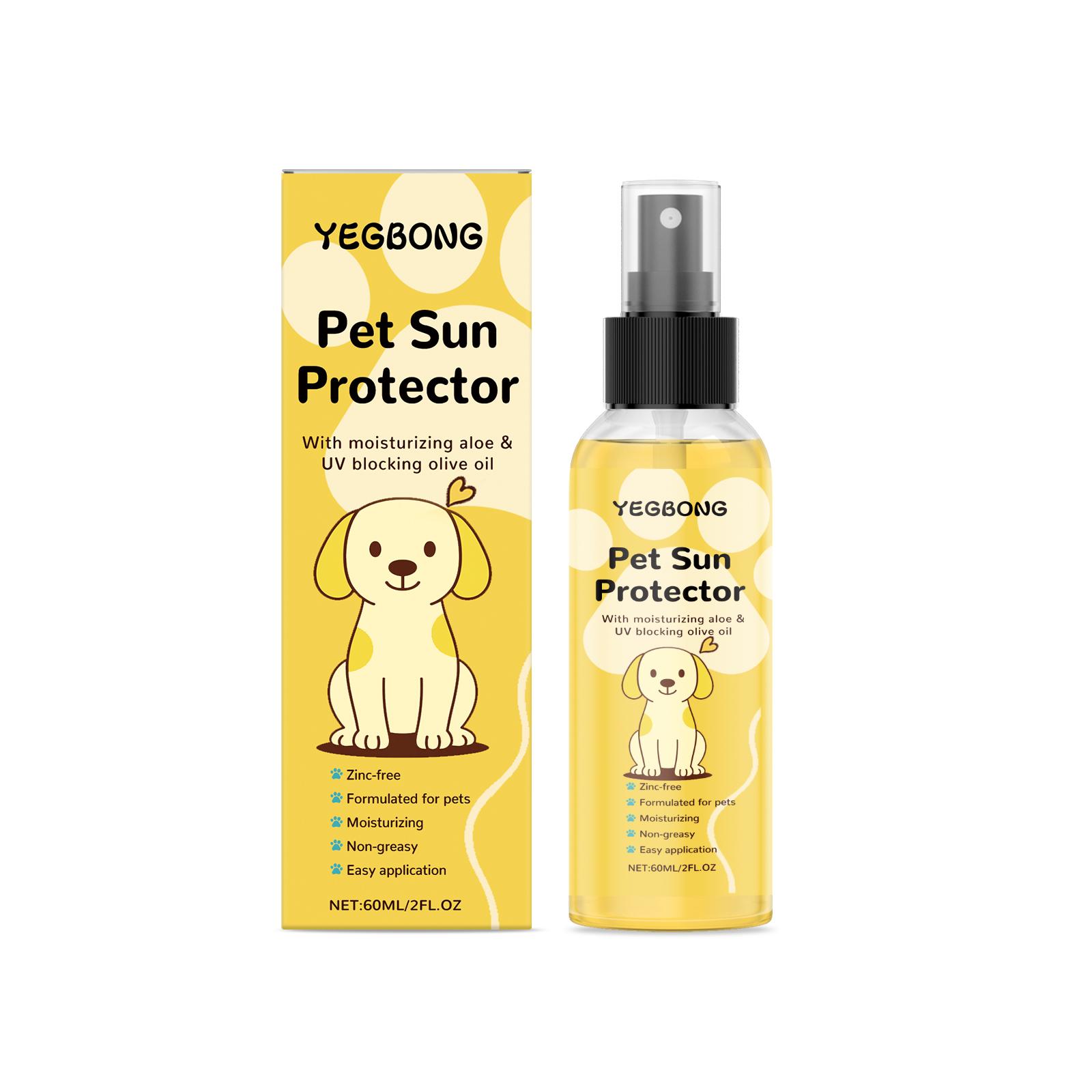 Yegbong sunscreen spray for dogs