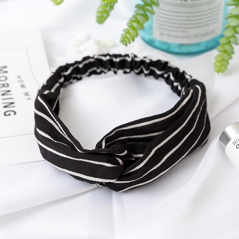 Fashion Women Girls Suede Hair Bands Solid Color Headbands Vintage Cross Turban Bandanas HairBands Hair Accessories