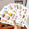 New Cartoon Easter Series Tattoo Stickers Waterproof Party Gift Funny Face Stickers