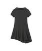 Miseki Seoul Slash Button Flare One Piece Charcoal