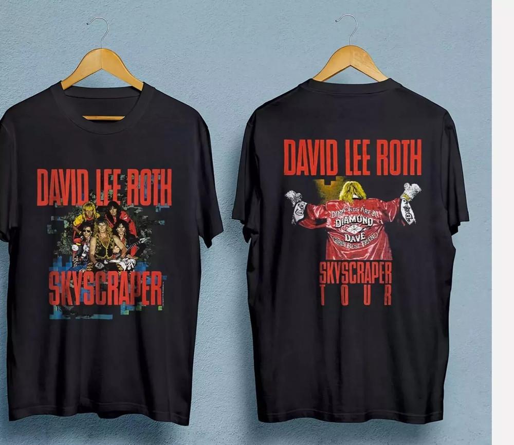 David Lee Roth - 1988 Skyscraper Tour T-Shirt Gift Full Size S-5XL