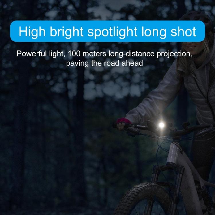 Bright LED Rechargeable Bike Light 3 Light Modes Waterproofs Road Bicycles Light Front Headlight Easy to Install