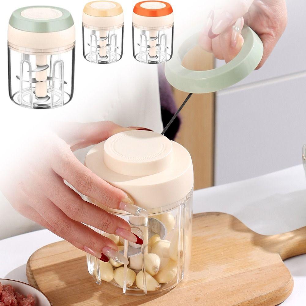 Household Vegetable Grinder Multi-Function Garlic Grinder Food Slice Meat Grinder  Food Preparation