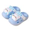 Cute cartoon soft-soled non-slip clogs for summer, baby and children's slippers, boys' and girls' closed-toe sandals