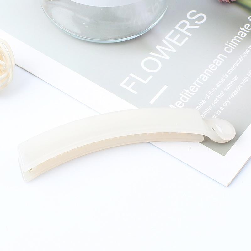 New Color Pan Hair Banana Clip Light Luxury Stone High-end Fashion Ponytail Clip Hair Accessories Hairpin