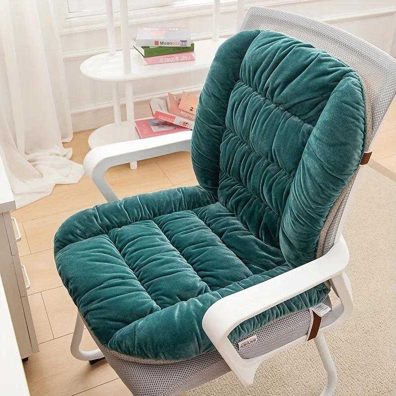 Luxury Style Thick Chair Pads with Back Support Cushion for Office Chairs Elegant Home Decor and Multifunctional RV Accessories