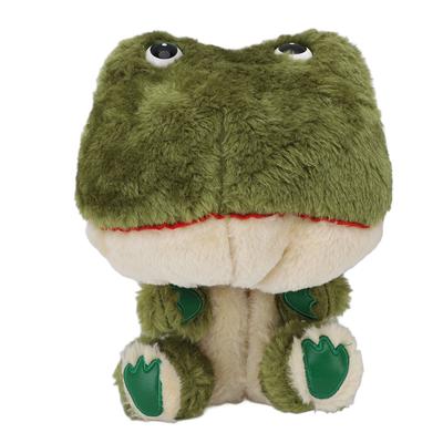 Cartoon Frog Club Headcover Plush Protective Funny Animal Club Headcover with Built In Club Clip