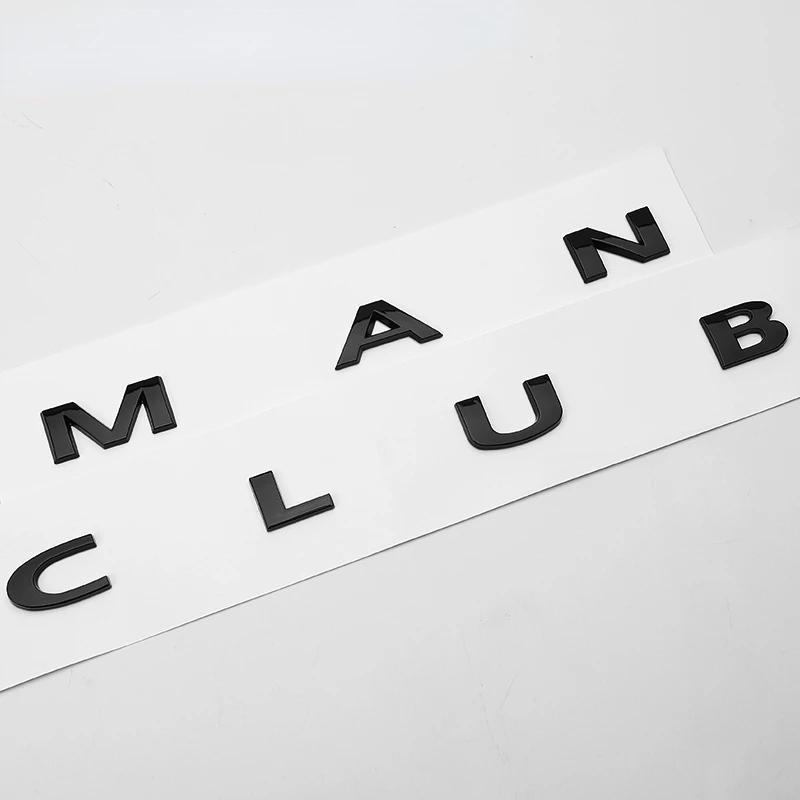 

Car 3D ABS Black Clubman Logo Countryman Emblem Letters Sticker Car Trunk Badge For Mini Cooper S Countryman R60 F60 Accessories