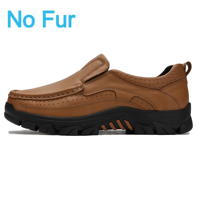 Fashion Luxury Brand Mens Loafers Leather Formal Business Shoes Fashion Breathable Soft Bottom Men Black Dress Loafers Big Size 38-48