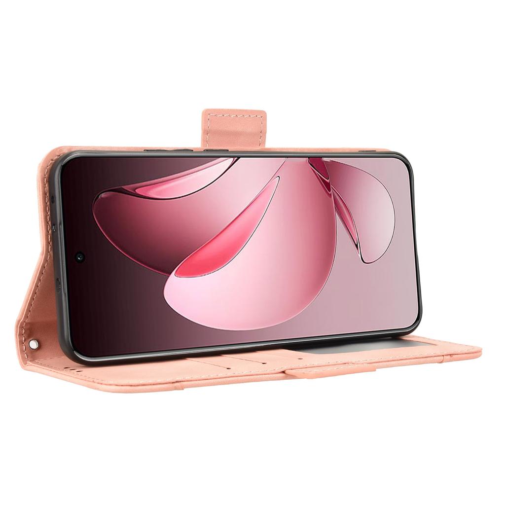 For Oppo Reno13 Pro 5G Leather Case Phone Wallet Cover with Multiple Card Slots