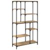 Artisan Oak Bookshelf 99 x 35.5 x 176 cm Particleboard