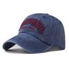 Vintage Design Letter Embroidery Neutral Casual Sun Shading Cap Baseball