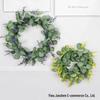 Eucalyptus Garden Wreath: Christmas & Wedding Hanging Ornament for Doors