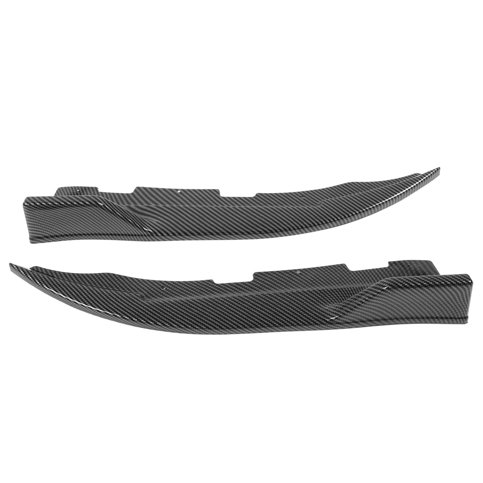 

1 пара задний бампер сплиттер диффузор спойлер комплект левый правый боковая внешняя декоративная отделка автомобиля