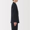 MUJI Men's Breathable Stretch Jacket AD0XGA5A Black, Size L