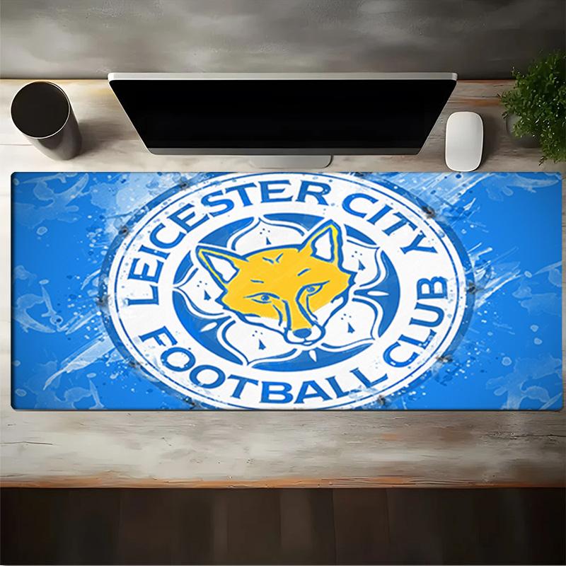 Leicester Football Club Crest Mouse Pad, Gaming Mouse Pad, Keyboard Pad, Desk Decor for Computer Notebook Fan Gift Birthday Gift