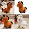 No Ip Plush Horse Toy With Pp Cotton Filling For Animal Collectors And Giftgiving