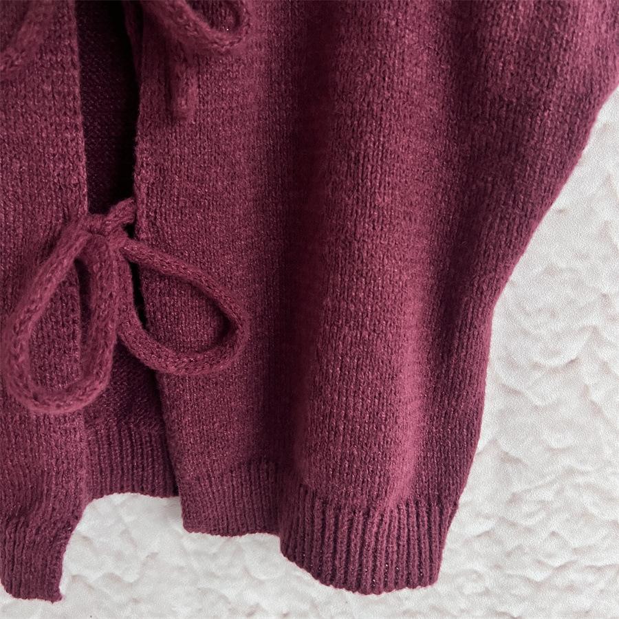 Strap Knit Vest Cardigan Summer Cross-border Hot Item Amazon New Solid Color Vest Sleeveless Sweater for Women 3538 EMA