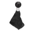 5-Gang Schalthebelknauf Manschette Stiefel Schalthebelmanschette Kit Ersatz für Bora A4 MK4 1999-2004