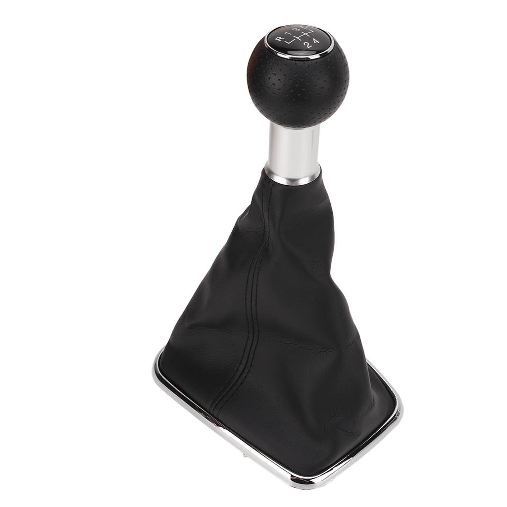 5-Gang Schalthebelknauf Manschette Stiefel Schalthebelmanschette Kit Ersatz für Bora A4 MK4 1999-2004