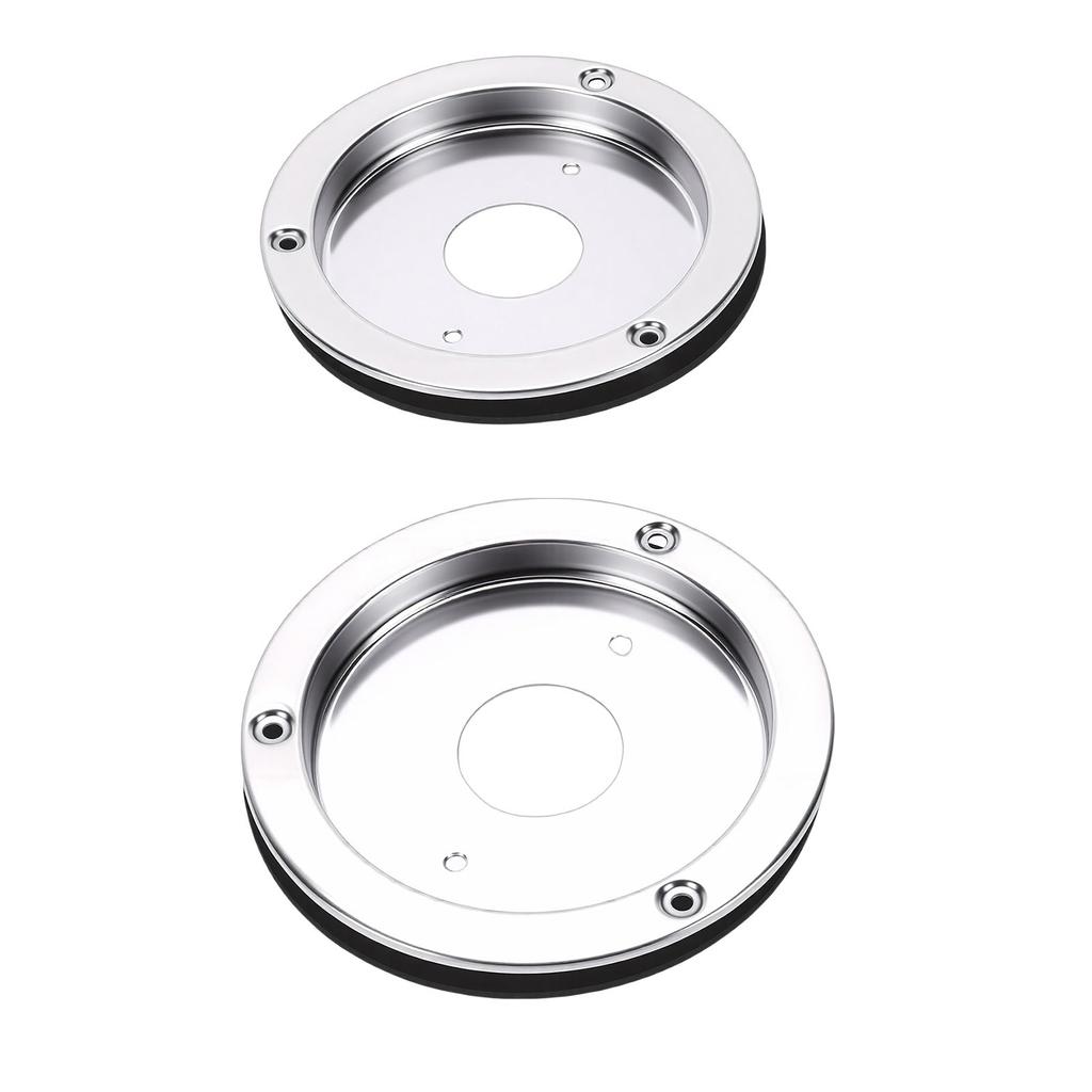 Watermelon Lights Bunk Adapter Stainless Steel Round Marker Light Bezel Cover for Trucks Trailers