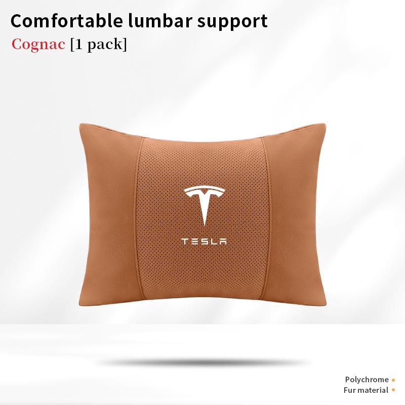 For Tesla Model 3 Model Y Model S Model X Car Headrest Neck Support Seat Soft Neck Pillow Automobile Tesla Interior Accessories