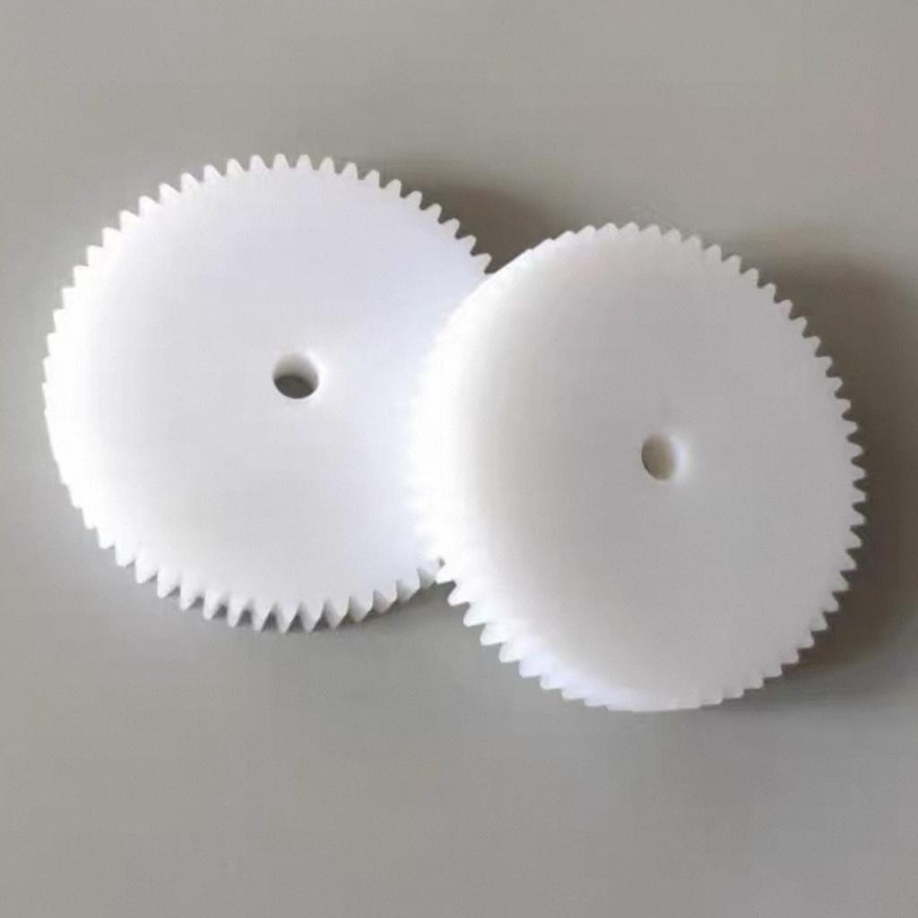 1M POM Kunststoff Zahnrad Flaches Rad Zahn 40 Zähne 6mm für DIY-Projekte Und Mechanische Anwendungen