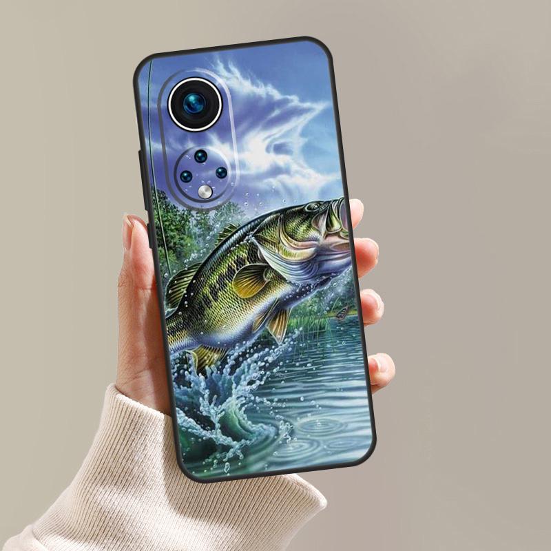 Fishing Lake Sunset Case For Honor Magic 8 6 5 7 Lite 400 Pro 200 90 70 50 X8c X8b X9a X9b X9c X9d Win RT Cover