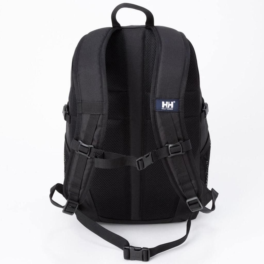 Helly Hansen Fiordland 28 Rucksack, Unisex, Wird mit Regenhülle geliefert, Wasserdicht, für den Weg zur Arbeit oder Schule, [SS23], Schwarz