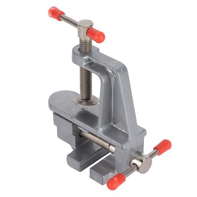 Mini Tischschraubstock 1,1 Zoll Maulöffnung Tischklemme für DIY Schleifen Detaillieren Bohren Schnitzen